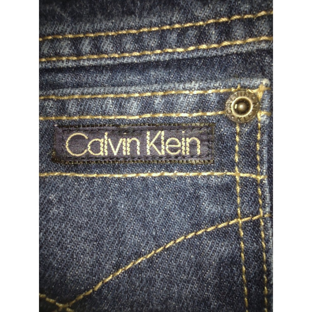 Vintage Calvin Klein Mens Jeans Classic‎ Fit Straight Leg Blue Denim Size 32x29